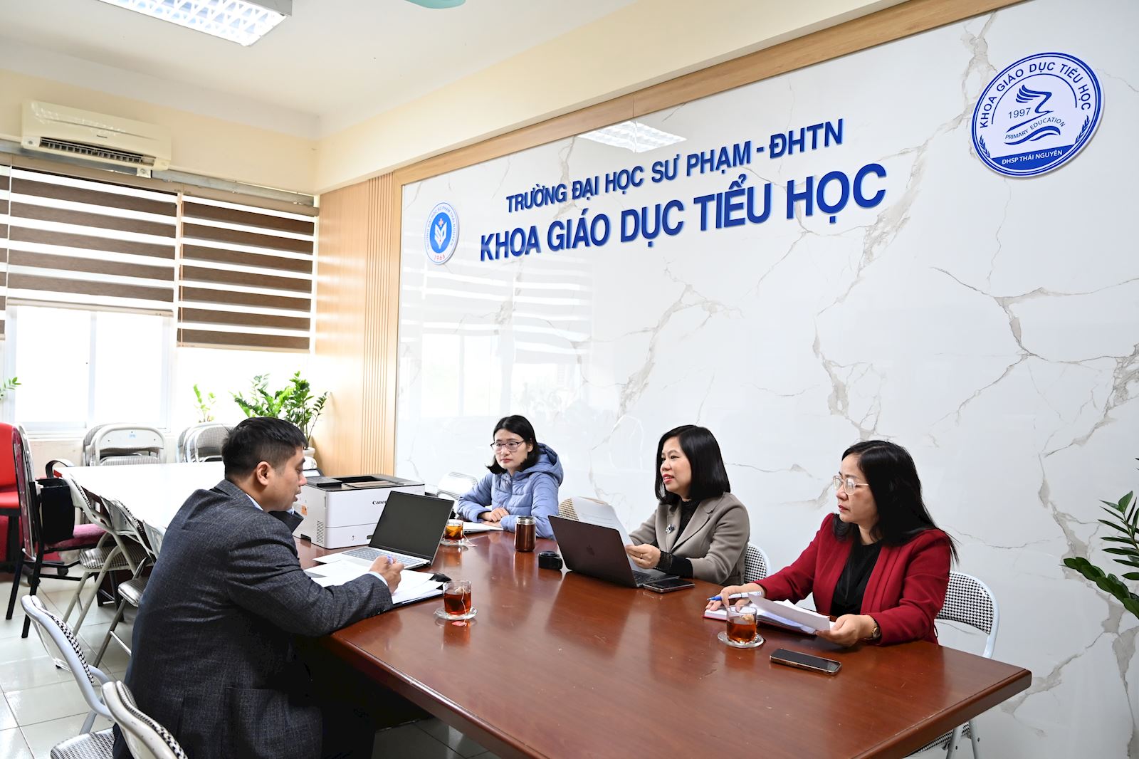 Trao đổi hợp tác giữa Viện Lâm nghiệp và Phát triển bền vững với Trường Đại học Sư Phạm – Đại học Thái Nguyên